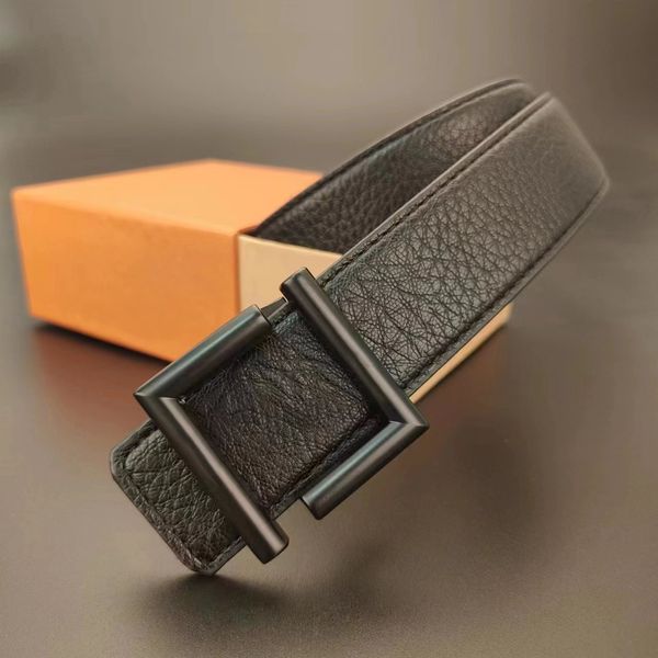 303 Cintura da donna autentica in pelle 3,8 cm di larghezza Cinture da uomo di alta qualità firmate F Fibbia Cnosme Cintura da donna s s