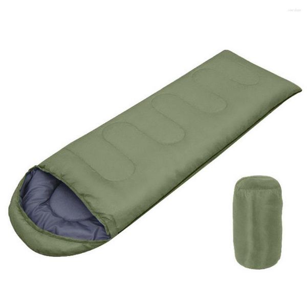 Sacos de armazenamento ultraleve acampamento saco de dormir preenchido à prova dwaterproof água com compressão primavera turismo para adulto