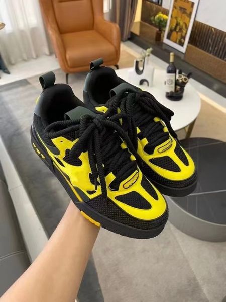 Sapatos domésticos 2023 sapatos originais Raf Simons Ozweego III Masculino Feminino Tênis desajeitado metálico prateado Dorky Sapatos casuais tamanho 35-45