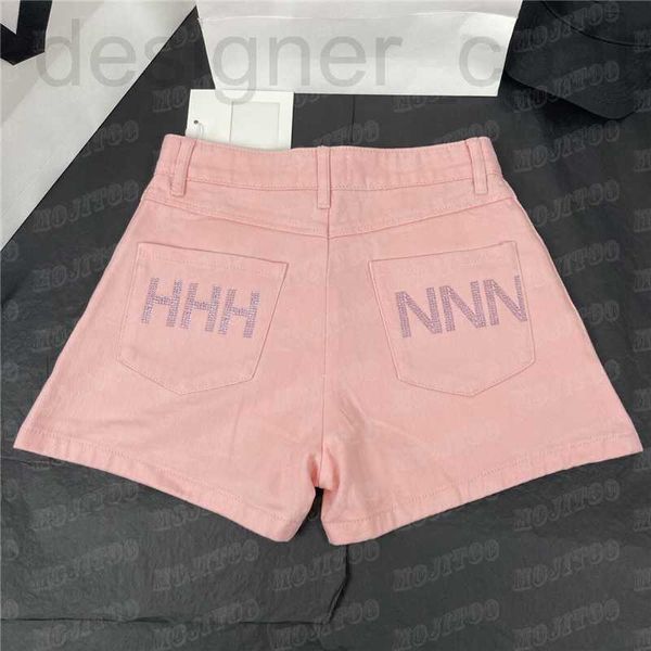 Frauen Plus Größe Hosen Designer Denim Shorts Für Frauen Designer Brief Drucken Jeans Mode Design Frau Kurze Hose Hiphop Streetwear 1L0B