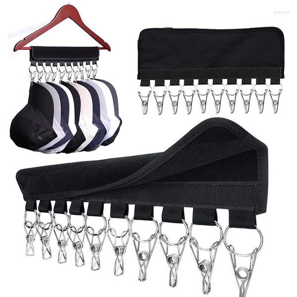 Ball Caps Baseball Cap Organizer Hanger 10 Clip Holder Hat per Closet Tie Storage Hang Display