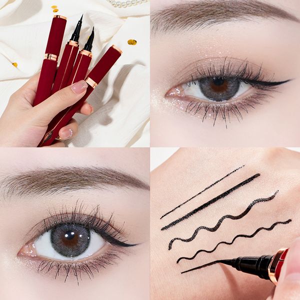 Eye Shadow / Liner Combinazione Eyeliner liquido a 5 colori matita per eyeliner per trucco impermeabile ad asciugatura rapida strumento per il trucco di bellezza della signora 230704