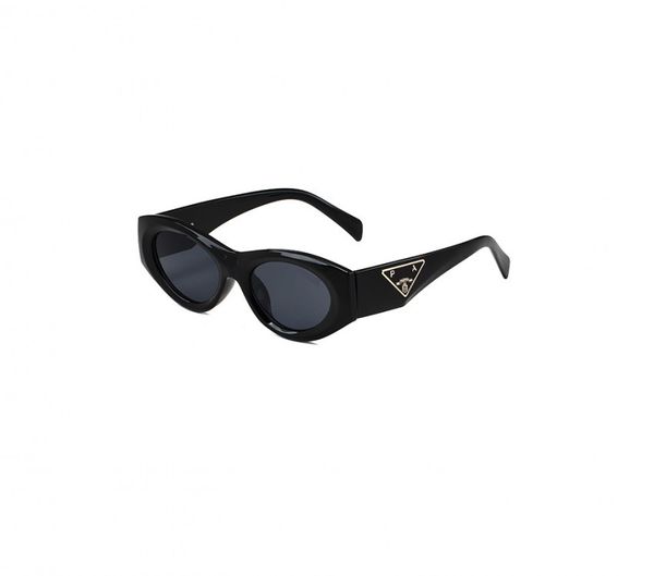 Designer-Sonnenbrillen, Goggle-Sonnenbrillen für Damen, kleine Strandsonnenbrillen, dreieckige Signature-Sonnenbrillen, hohe Qualität, 17 Optionen