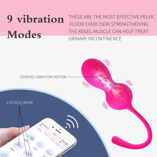 Vibratori Nxy Vibratore a uovo vibrante APP mobile wireless Palle di Kegel vaginali Stimolatore del punto G Giocattoli del sesso per le donne Mutandine indossabili 230627