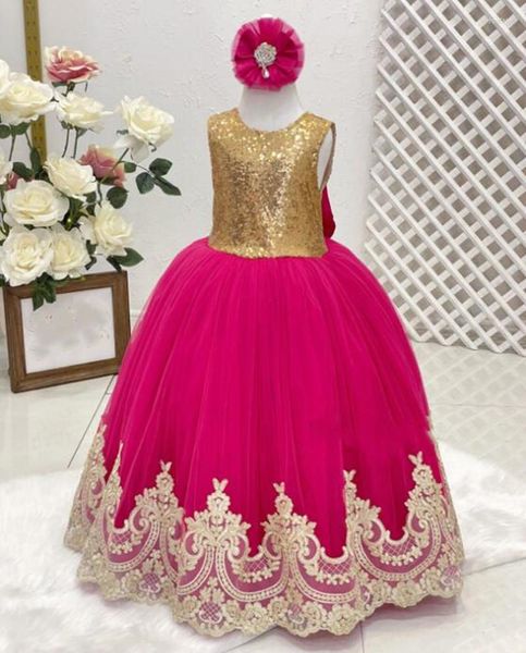 Mädchenkleider Fancy Flower Lange Ballkleider Teenager für Geburtstagsfeierkleid Kinderabend formelles Kleid Brautjungfernhochzeit