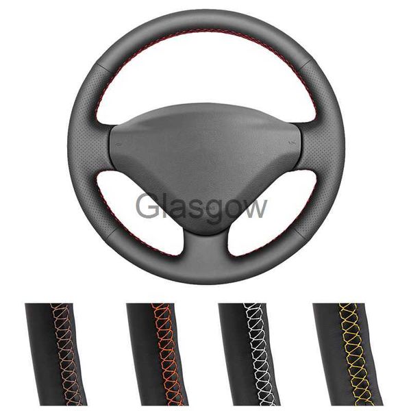 Coprivolante Coprivolante per auto personalizzato fai-da-te per Citroen Berlingo 2008-2016 Jumpy 2009-2016 Toyota Proace 2016 Coprivolante in pelle x0705