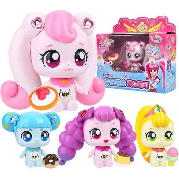 Outros Brinquedos Anime Catch Teenieping Shiny Gem Series Cartoon Can Talk Modelo Bonecas Crianças Aniversário Presentes de Natal 230704