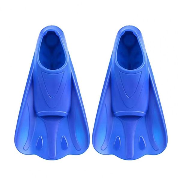 Fins Gloves Swim Fins Professional Auxiliary Training Silicone Short Swimming Training Flippers Water Sports Diving Training Feet 230704
