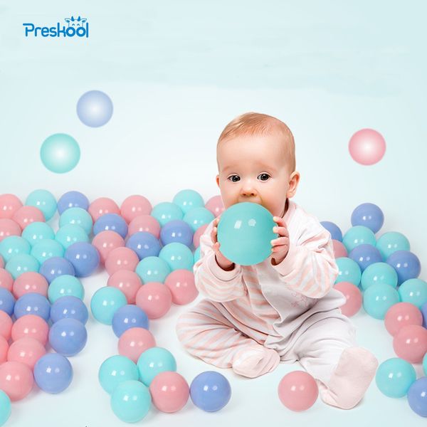Balão Preskool macio para o meio ambiente bolas de ondas do mar para bebês piscinas de natação brinquedos para crianças esporte bola de ar 230704