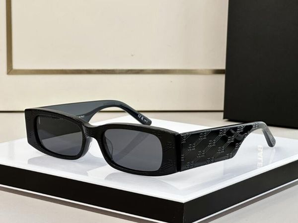 Realfine 5A Eyewear BB BB0260S Max Retângulo Óculos de sol de designer de luxo para homem mulher com óculos caixa de pano