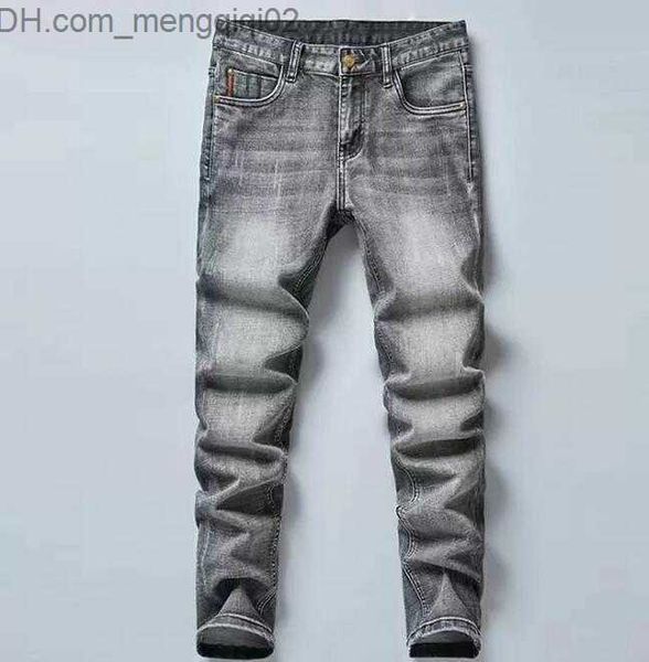 Мужские джинсовые дизайнерские джинсы мужские джинсы модные роскошные бренды бренда бренда бренды брюки.