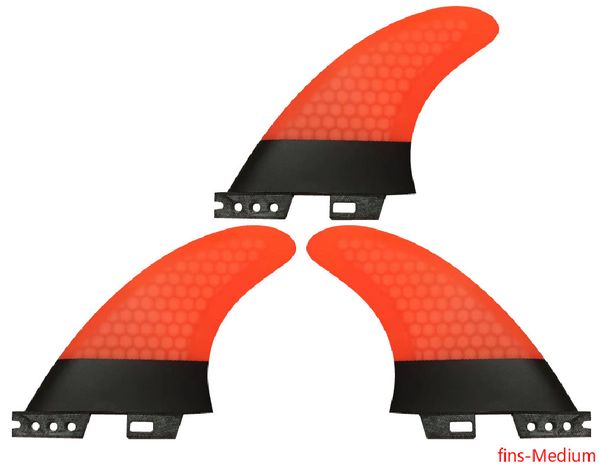 Acessórios para caiaque Nadadeiras de surf Esportes e lazer Prancha de surf de cor azul vermelha Fin Honeycomb Fin Fiberglass Surf 230704