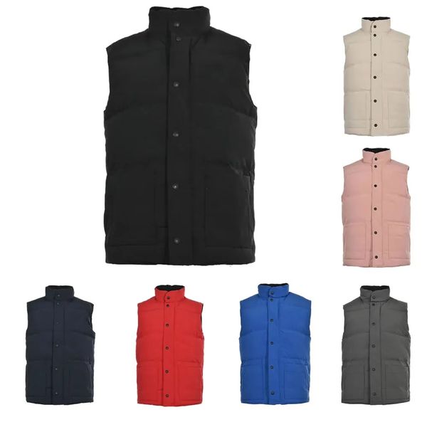 Dal Canada Piumino da uomo Piumino imbottito Parka Gilet Designer Giacche Gilet Designer Uomo Donna Inverno Piumino d'oca Cappotto da uomo Capispalla Taglia S-3XL 06