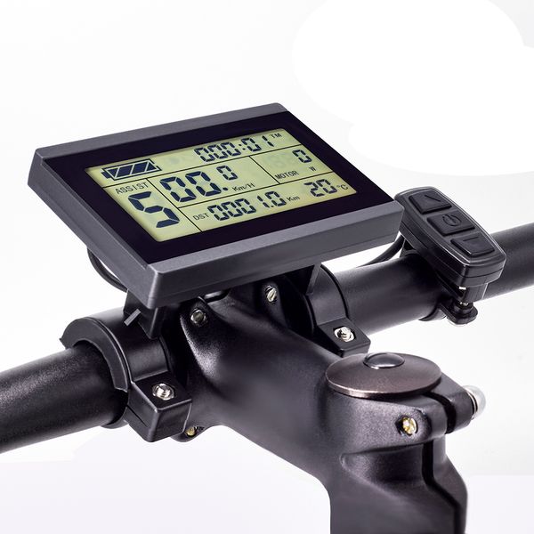 Deragliatori bici KT Display LCD3 con connettore SM o impermeabile 24V 36V 48V elettrico per controller 230704