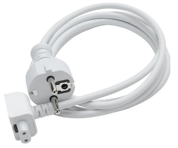 Ladegeräte Hochwertiges EU -Stecker Verlängerungskabelkabel für Book Pro Air Ladekabel Kabelkabel Adapter 45W 60W 85W