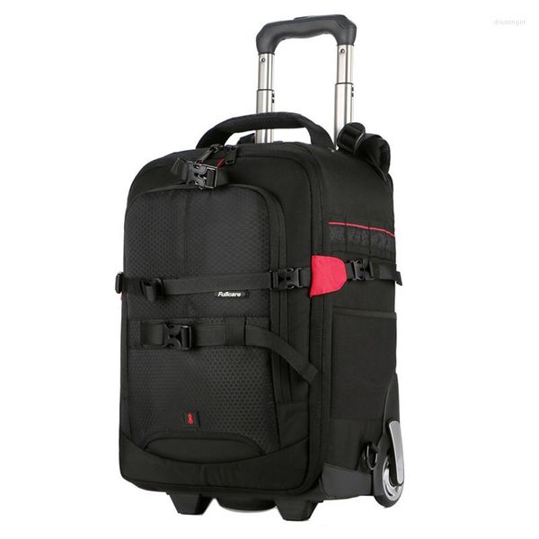 Valigie Vnelstyle Professional DSLR Camera Trolley Valigia Borsa Video Po Digital Bagagli Zaino da viaggio su ruote