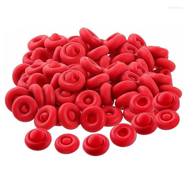 Bottiglie di stoccaggio Caulk Saver Tube Caps 100PCS Red Universal Open Caulking per sigillare e