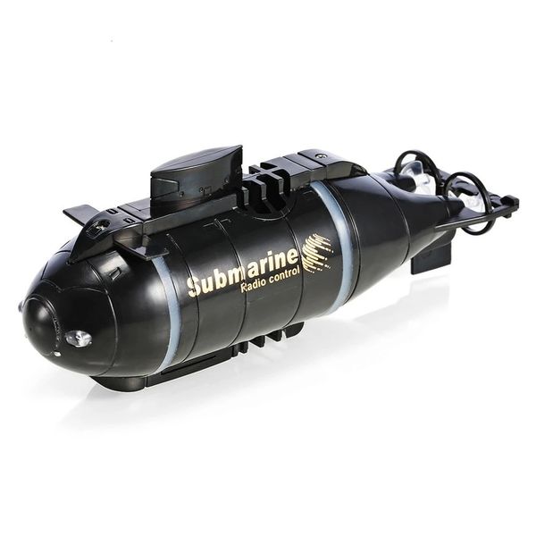 Barcos Elétricos/RC 777-216 Mini Submarino RC Sob Água Modelo Elétrico Ultrarrápido Controle Remoto Sem Fio Barco de Pesca Simulação Presentes Brinquedos Meninos 230705