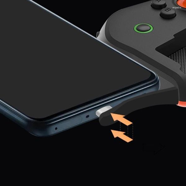 Controladores de jogos P9YE Controlador de jogos Trigger Mobile Joystick Compatível com Bluetooth para Android