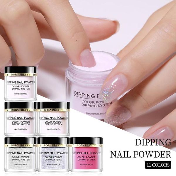 Nail Glitter Dipping Nail Powder Gradient French Glitter Dust Power Natural Dry Witout Cure Dip Nail Power Decoration Manicure 230705