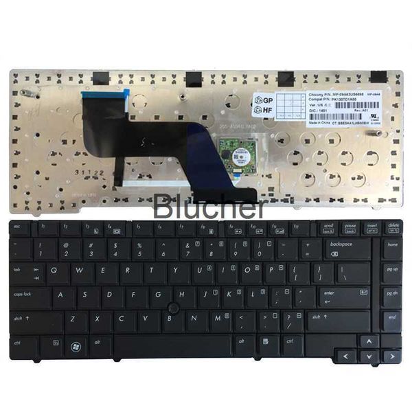 Tastiere Tastiera inglese Per HP Elitebook 8440P 8440W 8440 Tastiera per laptop USA nera Con Point stick x0706