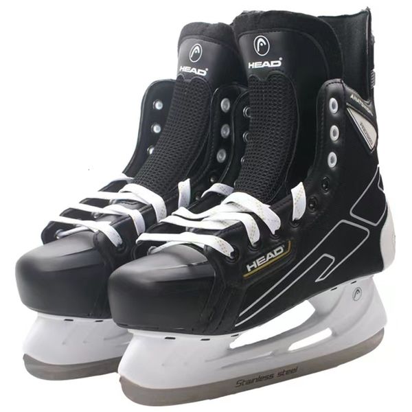 Patins de Gelo HEAD Winter Hockey Shoes Lâmina de Patinação Térmica Respirável À Prova D' Água Para Mulheres Homens Crianças Beignners 230706