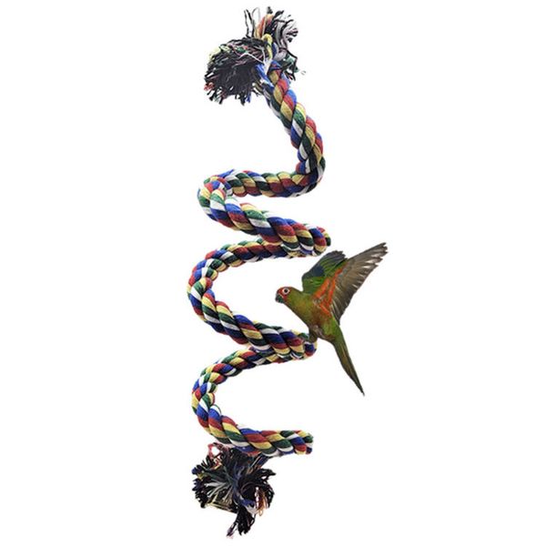 Птичья веревка окушки спираль хлопчатобумаж