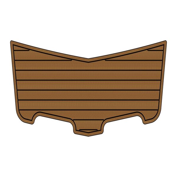 MasterCraft 214 Piattaforma da bagno Step Boat EVA Sintetica schiuma Teak Deck Floor Pad Mat Backing Self Adhesive SeaDek Gatorstep Style Pads