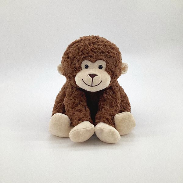 Bonecas de pelúcia bonito olho grande macaco brinquedo de pelúcia simulação boneca de bicho de pelúcia travesseiro macio brinquedos de companhia para crianças presente de aniversário para crianças 230705