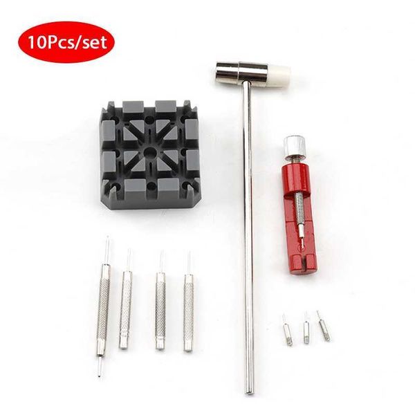 Uhr Reparatur Werkzeug 10 Teile/satz Werkzeug Kit Fall Opener Uhr Frühling Bar Remover Set Uhr Opener Schraubendreher Reparatur Tools Kit