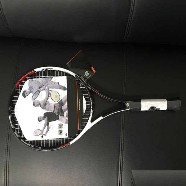 Теннисные ракетки целая голова скорость Pro Racquet с струной и Bag234p Drop Sports Outdoors dhesn