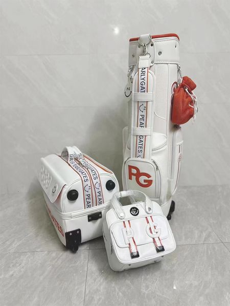 Golftaschen PG Golf Set Modische vertikale Caddy-Tasche Golftasche Kleidertasche Golftasche Boston-Tasche 230705