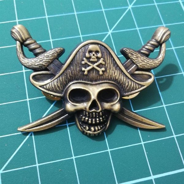 PINOS DE PIRATA DE MOTOCICLISTA BROCHES PARA MOTOCICLISTA JAQUETA COLETE SAPATOS SACO CINTO DE VESTUÁRIO BADGES PINOS PINOS DE CHAPÉU MOTOR SKULL BUCKLES256l