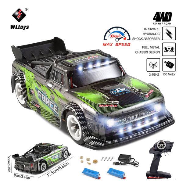 ElectricRc Araba Wltoys 284131 RC Araba 1 28 4WD Drive Offroad 2.4G 30kmh Yüksek Hızlı Drift Uzaktan Kumanda RC Araba 128 Erkek Hediye 230705 için Drift Oyuncaklar