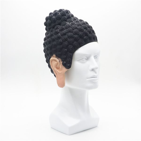 Cuffie da nuoto Cappello in lattice da nuoto per adulti per donne e uomini Cosplay Protezione per le orecchie a forma di Buddha Proteggi la salute dei capelli 230705