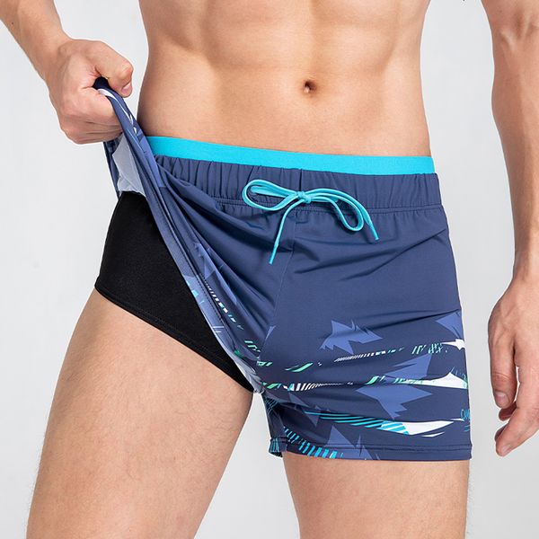 Herren-Shorts Gold Cam Herren-Badeanzug, feuchtigkeitsbeständig, Boxer, locker, Strand, Sommer-Shorts, Badehose 230705