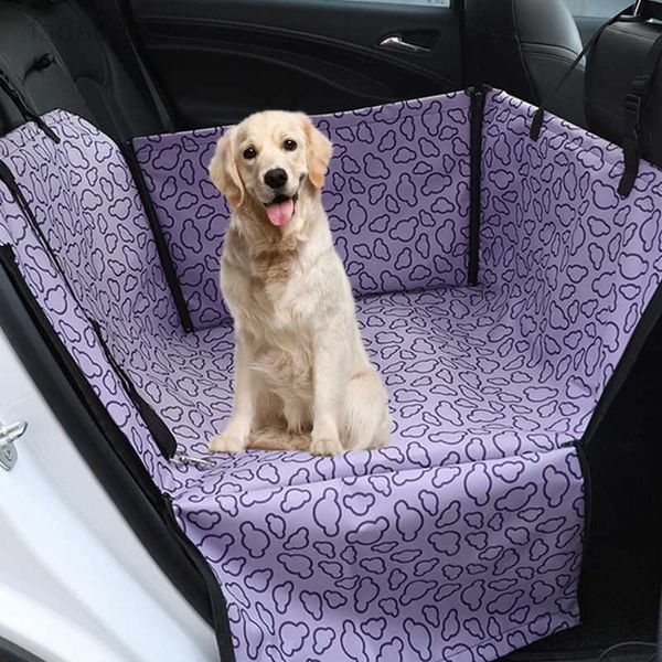 2021 Novo Pet Carriers Dog Car Seat Cover Transporting for Dogs Cats Mat Cobertor Traseira Back Hammock Protector transportin Waterproof HKD230706