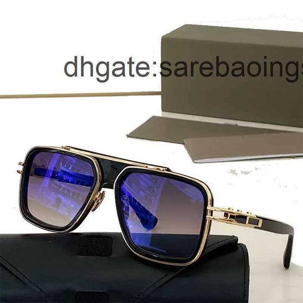 Дизайнерские солнцезащитные очки Luxury Brand Designer Солнцезащитные очки Dita Grand Lxn Evo 403 Metal Mitalist Retro Mach Collect