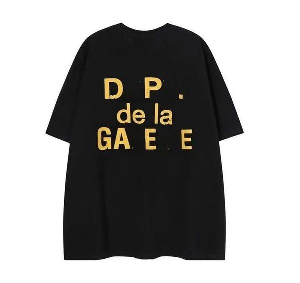 galerias de camisetas masculinas de grife tops brancos de verão Algodão Estampado Alfabeto Estrela Mesma gola redonda Manga curta shorts masculinos de grife camisetas roupas masculinas S-XL