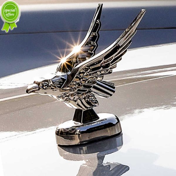 New Car Eagle Emblema Ornamento Decorazione Cofano motore 3D Eagle Emblem Modifica Badge s Accessori per decorazioni esterne