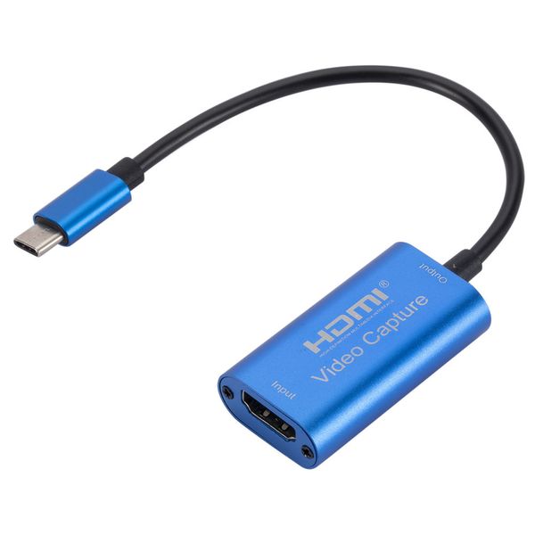 Placa de captura de vídeo compatível com HDMI tipo C/USB-A/micro USB 1080P com transferência rápida de dados Atualize seu home theater