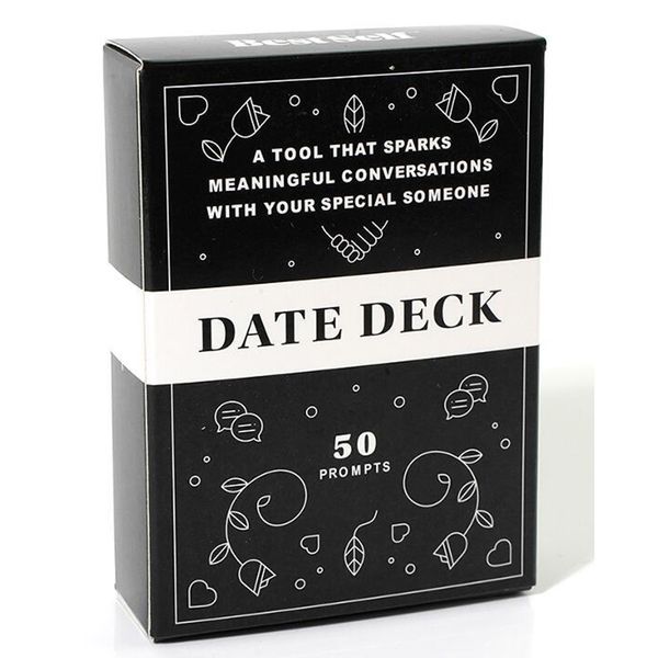 BestSelf Date Deck Date Night Card Game all'ingrosso 50 suggerimenti per giochi di carte per coppie Idee significative