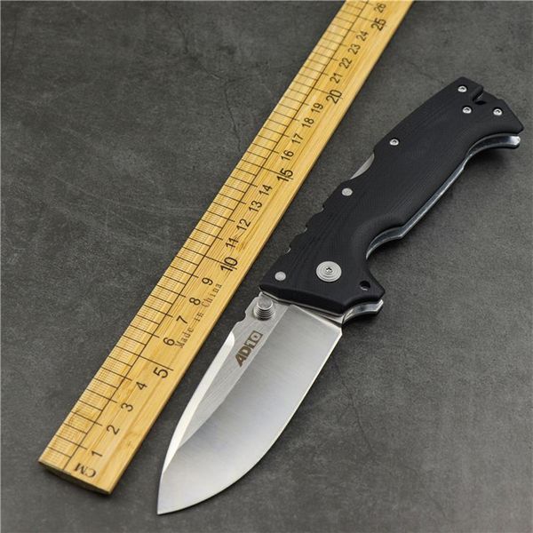 Soğuk Çelik AD10 Açık Kamp Hayatta Kalma Katlanır Bıçak S35VN Blade G10 Sap Yüksek Sertlik Keskin EDC Taktik Avcılık Katlanır Knife213L