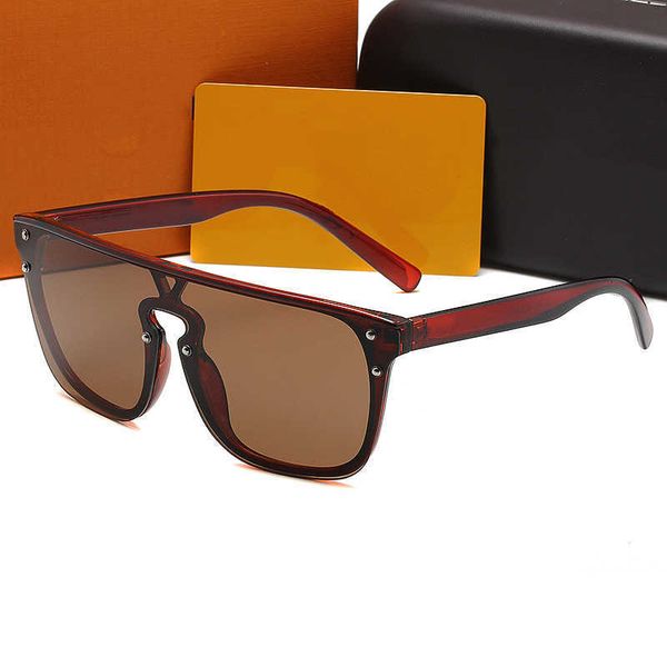 Sonnenbrillen Großhandel Designer-Sonnenbrillen Luxusmarken-Sonnenbrillen Außenrahmen Brillen für Männer und Frauen