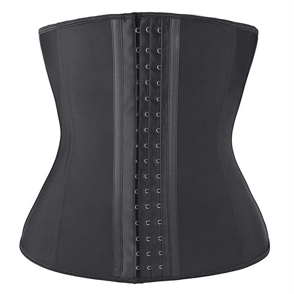 Latex Cotton Lycra Waist Trainer Women Sweat Belts For Women Espartilho Barriga Body Shaper Cinta Modeladora Fitness Waste Trainer LJ201202419