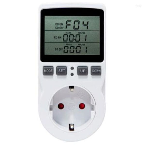 Aufbewahrungstaschen Multifunktions-Thermostat Temperaturregler Steckdose mit Zeitschaltuhr 16A Heizung Kühlung Timing-Modus EU-Stecker