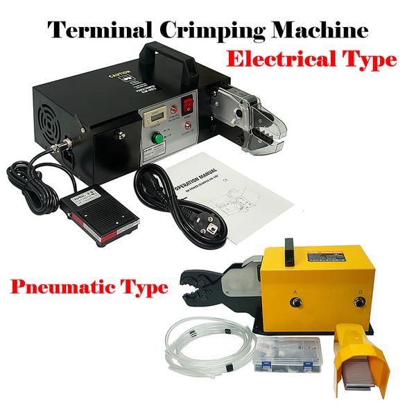 EM-6B1 Elektrische Terminal-Crimpmaschine, AM-240 Hochleistungs-Pneumatik-Crimpwerkzeug zum Crimpen von 6–240 mm2 Kabelanschlüssen