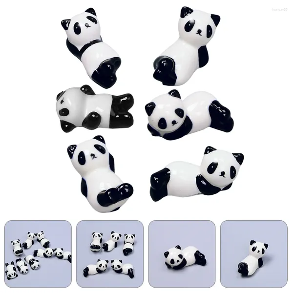 Geschirr-Sets, Panda-Essstäbchenablage, Essstäbchen, kreativer Keramik-Halteständer, dekorativer Halter