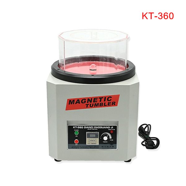 LY Mini KT-360 750 Вт Магнитная полировальная машина для полировки золотых и серебряных ювелирных изделий, оборудование для полировки 220 В 110 В, инструменты для полировки