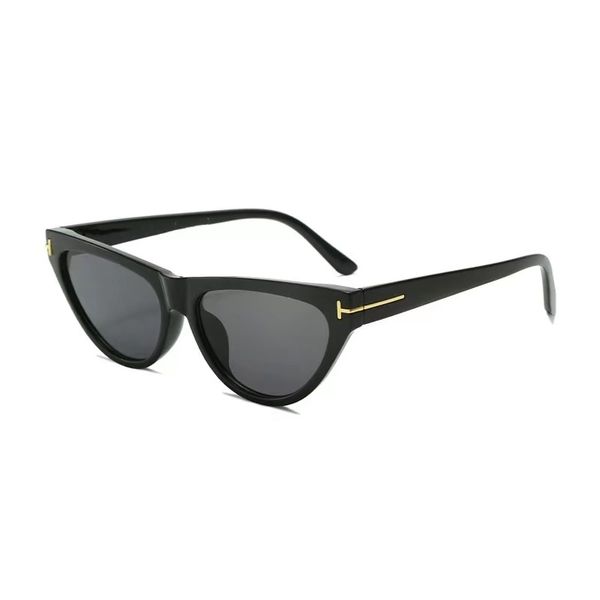 Новые европейские и американские Т-образные маленькие рамы кошачьи модные солнцезащитные очки женские премиальные восхитительные солнцезащитные солнцезащитные солнцезащитные очки